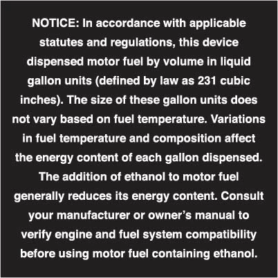 PID-TR711E - Decal
