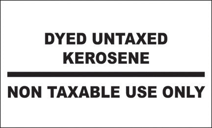 PID-KERO - Kerosene Decal