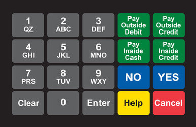 887862-091 - Keypad Overlay