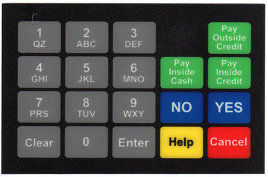 887862-091ND - Keypad Overlay