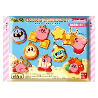 Kirby Cookie Charmcot Blind Bag Keychain – Official Bandai Collectible (1 Random Design) Kirby Cookie Charmcot Blind Bag Keychain – Official Bandai Collectible (1 Random Design)