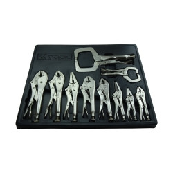 K Tool International Pliers Set 10 pc Locking 4-Pack