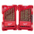 Milwaukee Tool 29PC RED HELIX Cobalt Drill Bit Set