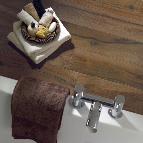 Milestone Pier Cocoa 6 x 36 Tile