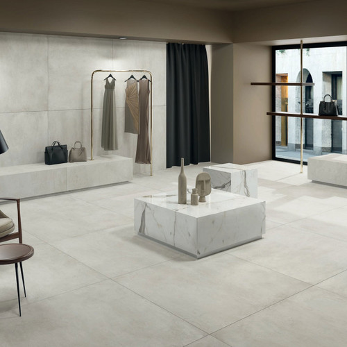 Milestone +One Chalk 24 x 24 Polished Tile