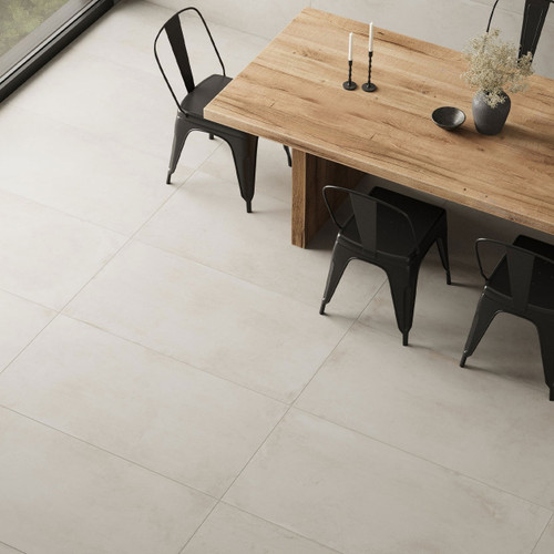 Milestone +One Chalk 24 x 48 Polished Tile