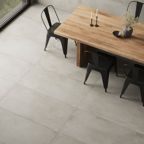 Milestone +One Greige 24 x 48 Polished Tile