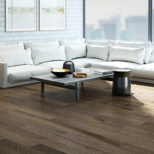 Mercier Pro Concrete Grey 4 1/4 inch Red Oak Solid Hardwood