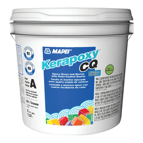Mapei Kerapoxy CQ 5047 Charcoal Epoxy Grout 2 Gallons