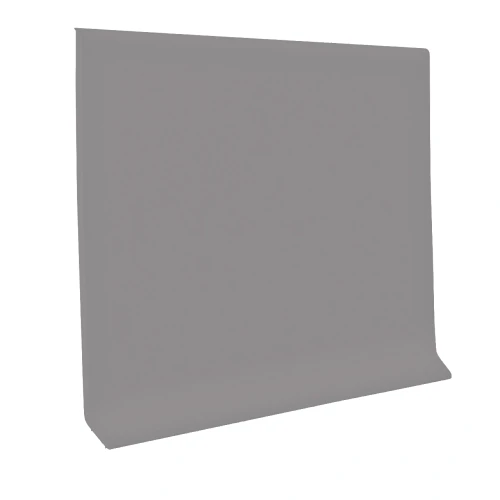 Mannington Burke TP Gray 4 inch Rubber Wall Base- 100 feet
