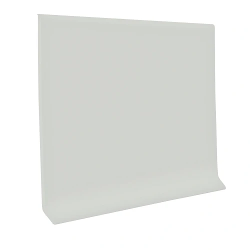Mannington Burke TP White 4 inch Rubber Wall Base- 100 feet