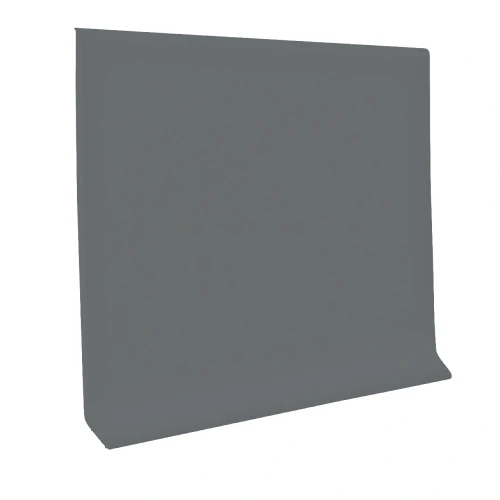 Mannington Burke TP Charcoal 6 inch Rubber Wall Base- 100 feet