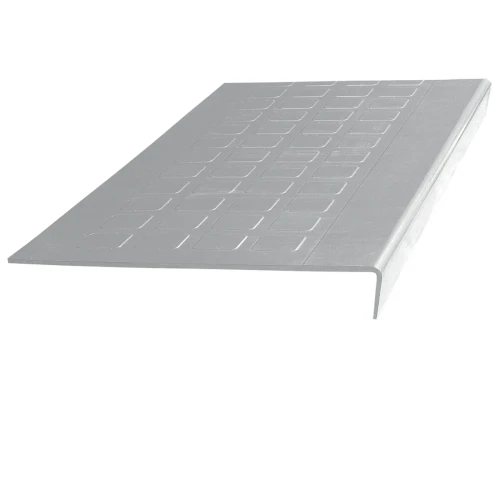 Mannington Burke Sky Gray 48 inch Stair Tread ColorScape