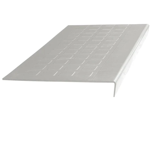 Burke Light Gray 60 inch Stair Tread ColorScape Rubber