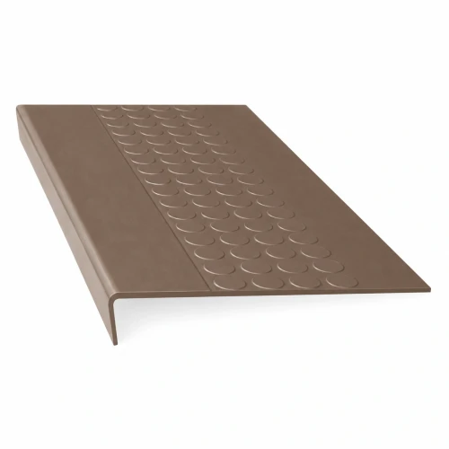 Mannington Burke Brown 60 inch Stair Tread ColorScape Rubber