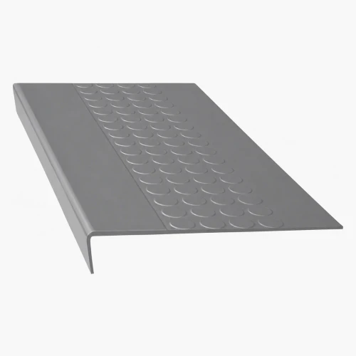 Mannington Burke Gray 72 inch Stair Tread ColorScape Rubber
