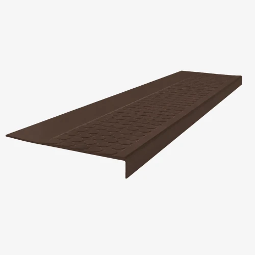 Roppe Circular Stair Tread 60 Inch Clove Rubber