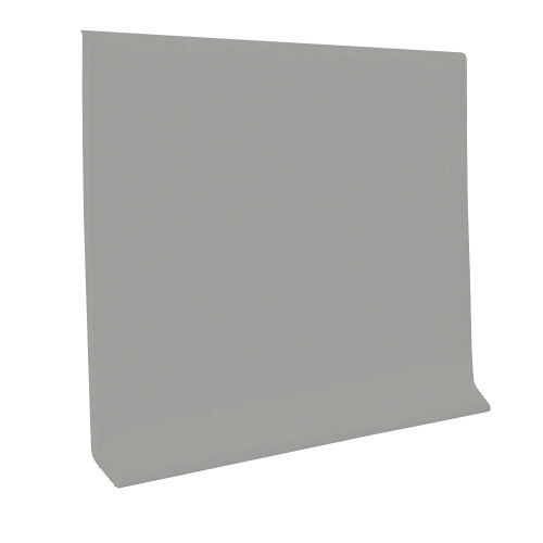 Tarkett Johnsonite Rubber Wall Base Silver Grey 6 inch