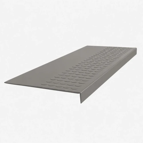 Roppe Vantage Circular Stair Tread Dolphin 72 Inch Rubber