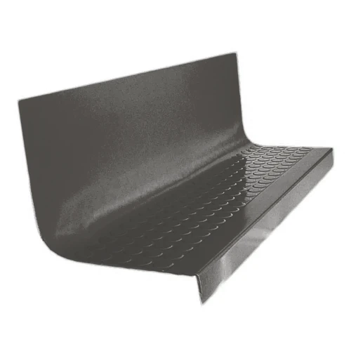 Roppe Vantage Circular Somber 60" Rubber Stair Tread and Riser One Piece