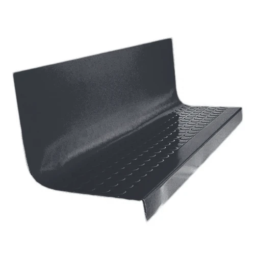 Roppe Vantage Circular Galactic 72" Rubber Stair Tread and Riser One Piece