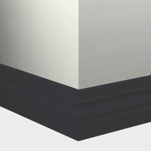 Tarkett Johnsonite Millwork Ambassador Black 4 inch