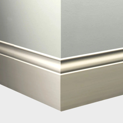 Tarkett Johnsonite Millwork Inflection Snow White 5 1/4 inch