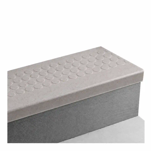 Tarkett Color Splash Greenbluff Raised Round Stair Tread 60"