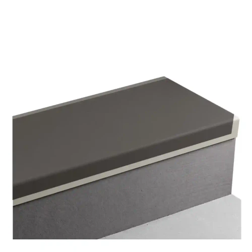 Tarkett Stair Tread Peppercorn 48 inch Hammered Square Nose