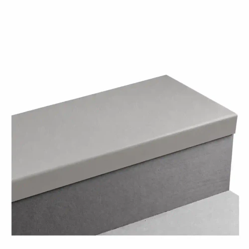 Tarkett Stair Tread Silver Grey 60 inch Hammered Square Nose