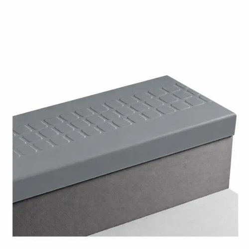 Tarkett Johnsonite Cool Metal Raised Square 60 inch Stair Tread
