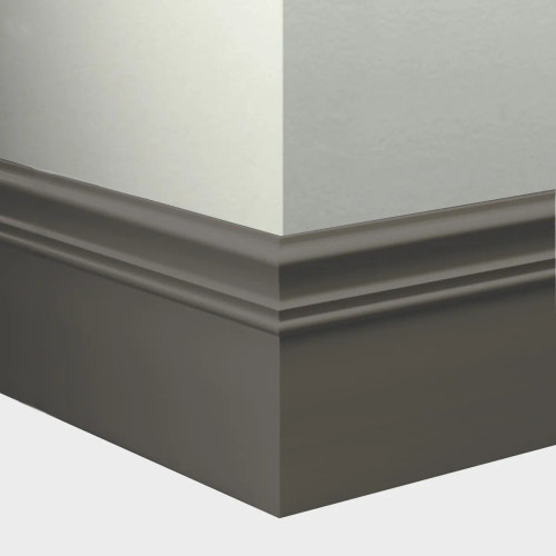 Tarkett Millwork Monarch Wall Base 6 inch x 8 feet Fudge