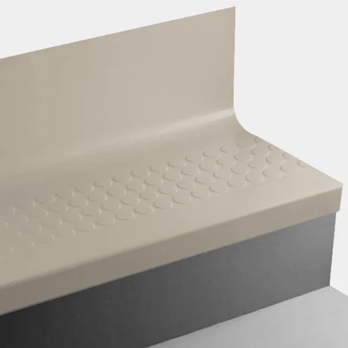 Tarkett Johnsonite Pebble Raised Round 60" One Piece Stair Tread Riser