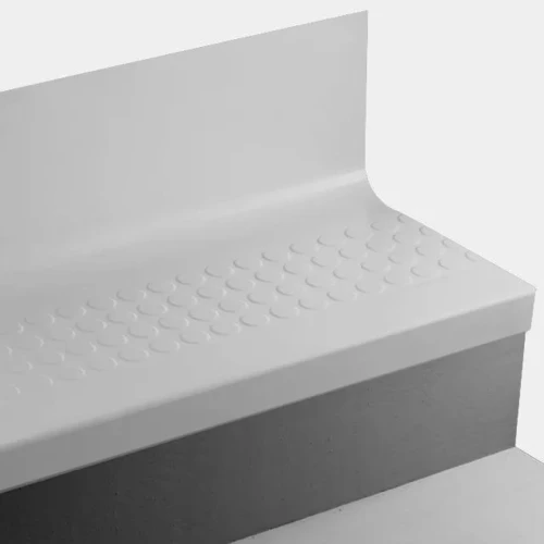 Tarkett Johnsonite Platinum Raised Round 60" One Piece Stair Tread Riser