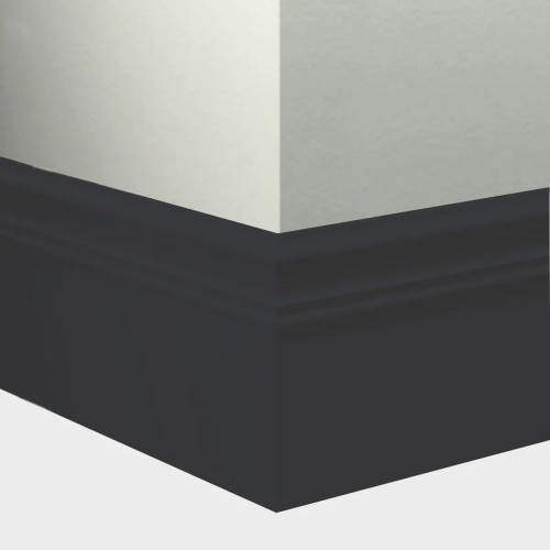 Tarkett Millwork Monarch Black 6 inch