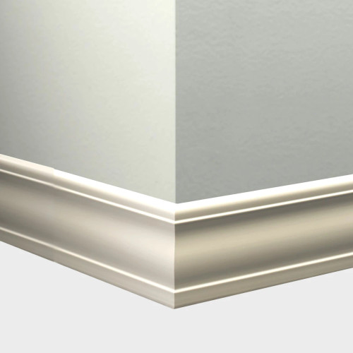 Tarkett Johnsonite Millwork Silhouette Snow White 4 inch