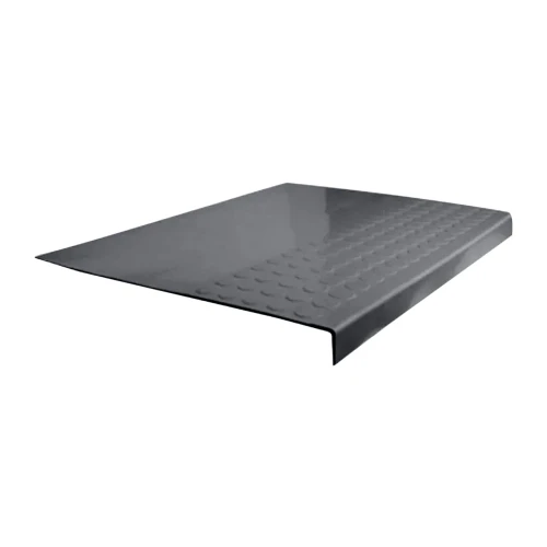 Flexco 48 inch 701 Graystone Radial II Adjustable Nose Heavy Duty Rubber Stair Tread