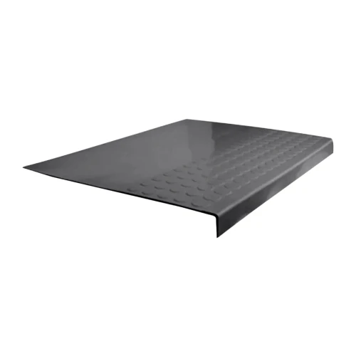 Flexco 60 inch 701 Graphite Radial II Adjustable Nose Heavy Duty Rubber Stair Tread