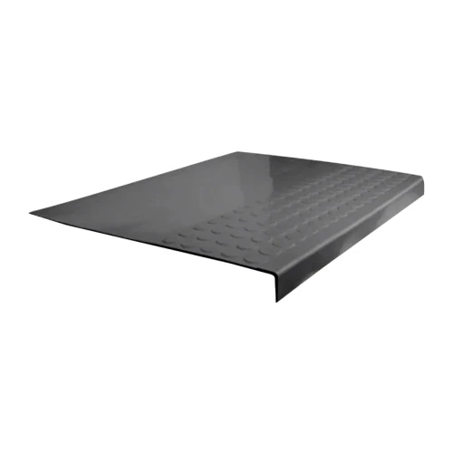Flexco 60 inch 701 Umber Radial II Adjustable Nose Heavy Duty Rubber Stair Tread