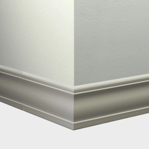 Tarkett Johnsonite Millwork Silhouette Silver Grey 4 inch