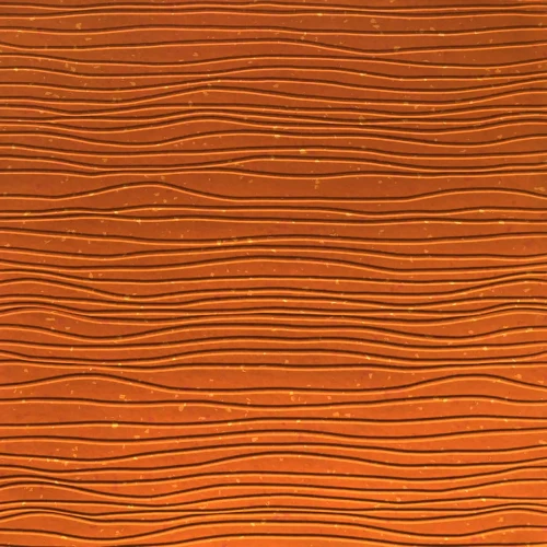 Tarkett Color Splash Orange Mary Rice Paper 24 x 24 Rubber Tile