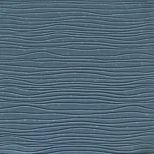 Tarkett Color Splash Perrys Blue Bamboo 24 x 24 Rubber Tile
