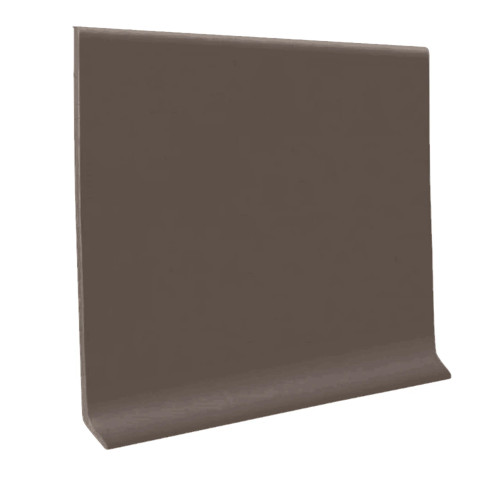 Roppe Burnt Umber Rubber Wallbase 4 inch x 120 Feet in Roll or Pieces