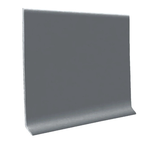 Roppe Pinnacle Rubber Wall Base Dark Gray 6 inch x 120 Feet in Roll or Pieces