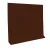 Mannington Burke TS Brown 4 inch Vinyl Wall Base- 100 feet
