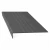 Mannington Burke Charcoal 60 inch Stair Tread ColorScape Rubber