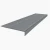 Roppe Circular Stair Tread 60 Inch Slate Rubber