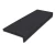 Roppe Square Stair Tread Night Hawk 48 Inch Rubber