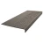 Roppe Vantage Circular Stair Tread Lunar Dust 72 Inch Rubber