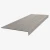 Roppe Vantage Circular Stair Tread Ashen 72 Inch Rubber